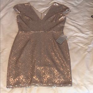 New pink sequence dress from Nordstrom’s